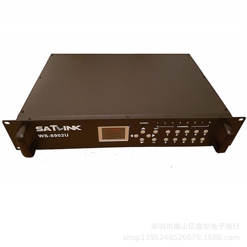 SATLINK WS-8902U DVB-T2 8 Route modulator 8-channel HD TV modulator