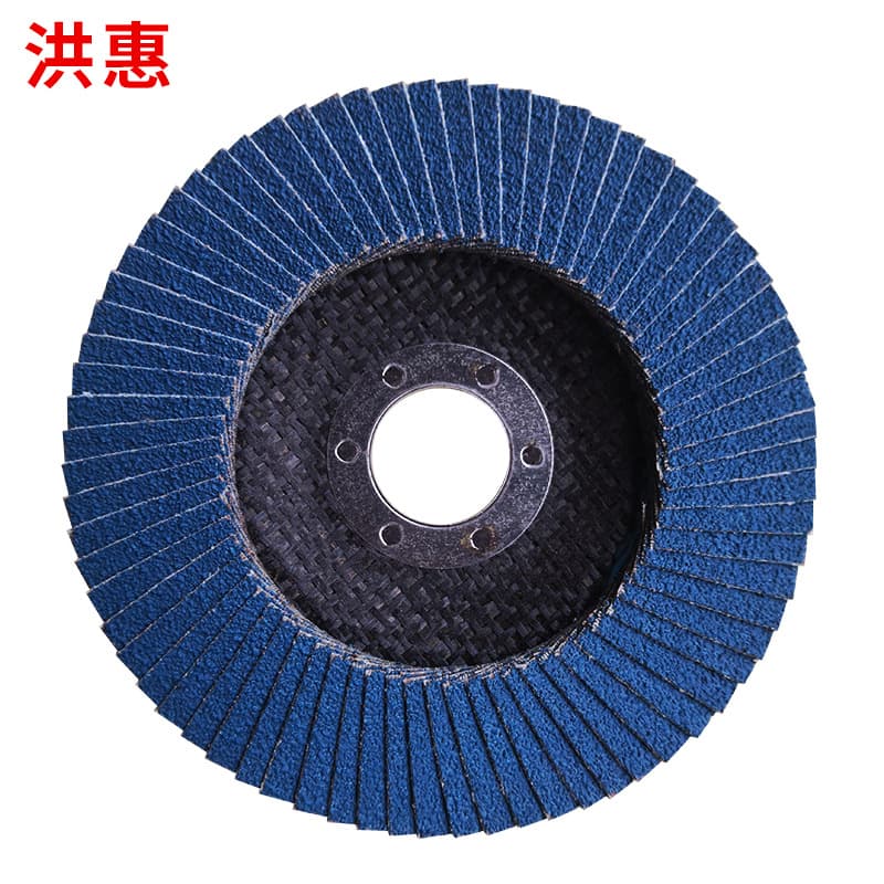 Flap Disc 4 Inch Flap Wheel for Metal Wood Polishing Grinding Blue Sand Stainless Steel