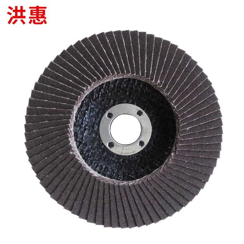 4-inch Zirconia Alumina Flap Disc Grinding Wheel Flat Sanding Disc for Metal and Stainless Steel