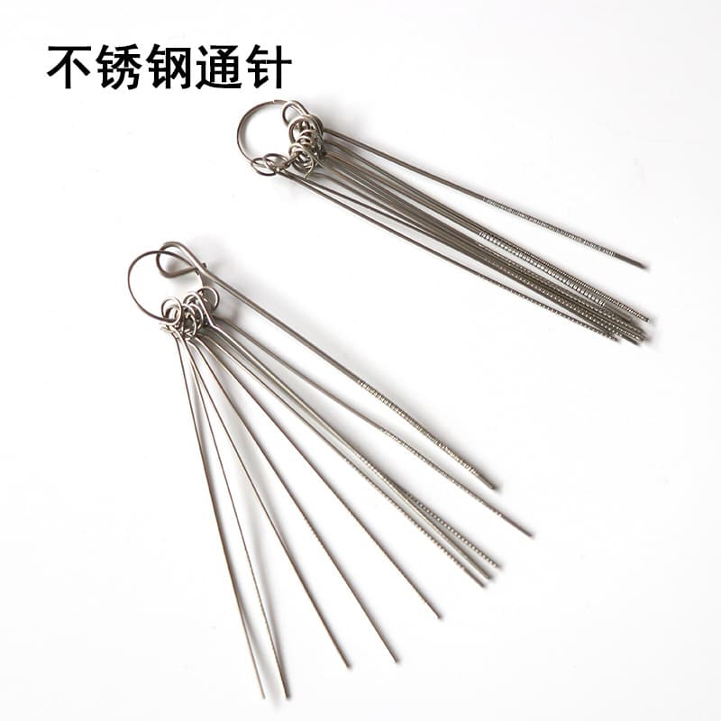Manufacturer wholesale stainless steel cleaning needles, welding and cutting torch dedicated accessories, cutting nozzles, welding nozzles, soldering accessories, anti-clogging ventilation needles