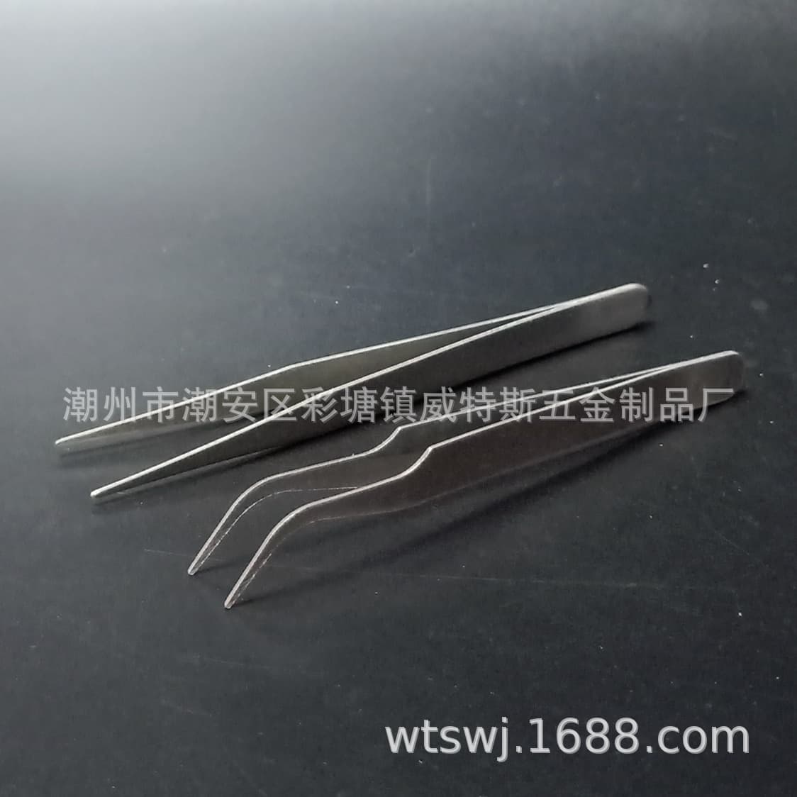 Factory Supply Tool Kit Tweezers Stainless Steel Tweezers DIY Small Tool Clips Sewing Diamond Painting Tweezers