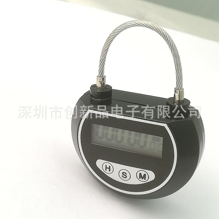 Second-generation timed restraint lock with automatic unlocking and anti-addiction features