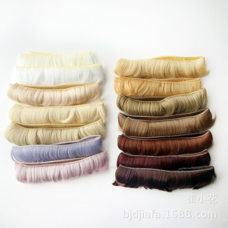 Cotton Doll Short Hair Wig For SD/BJD Dolls Blythe Ob Dolls In Various Colors Styles
