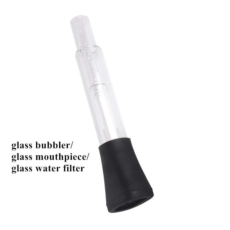 Glass Bubbler Water Pipe mouthpiece water filter tube for Pax 2/3 Plus