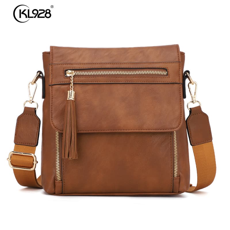 Vintage European and American Women's Fashion PU Shoulder Bag, Large Capacity Envelope Bag, Cross-border Trade Small Square Bag, Crossbody Bag