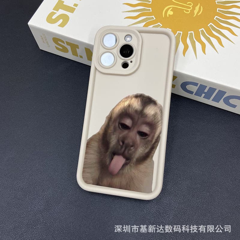 Monkey Compatible Apple 15 Phone Case iPhone 12 Pro Max Cover 14/13/11/XS Max Eye 16/78p
