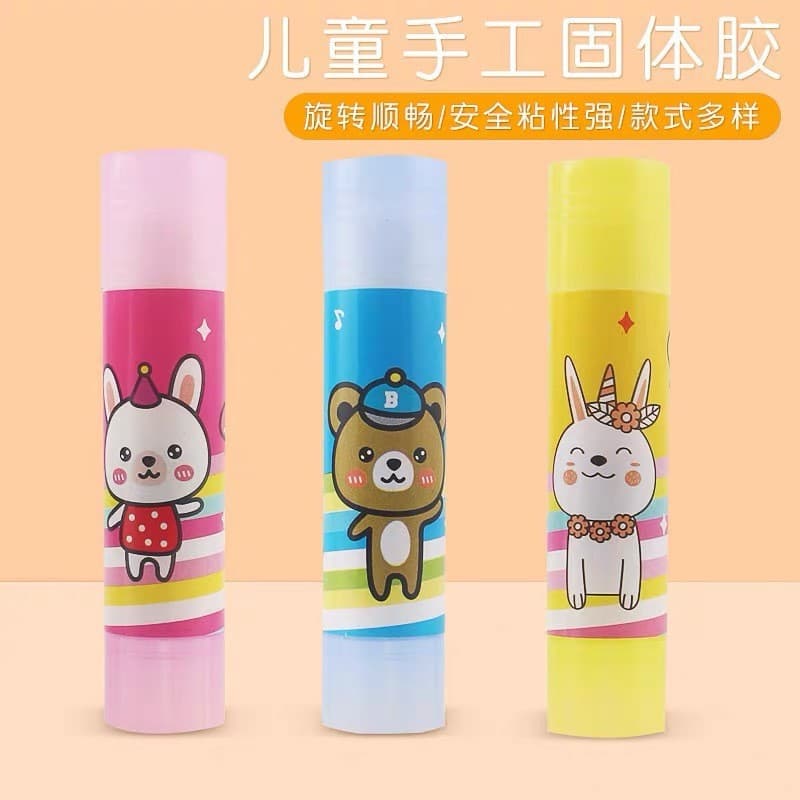 Children's craft solid glue stick, high viscosity DIY office solid adhesive for student learning supplies