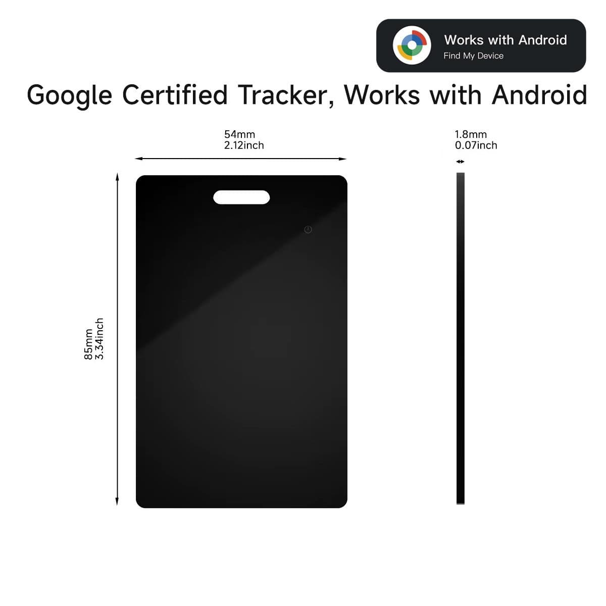 Google anti-lost device wallet card-type bicycle keychain locator card bag anti-lost tracker anti-lost card