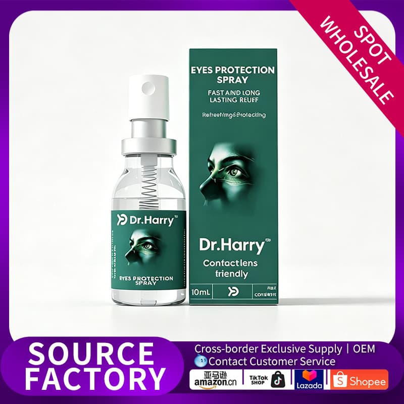Cross-border Indonesia Hot-selling Dr.Harry Eye Care Spray Gentle Eye Soothing Relieves Fatigue Moisturizes Eyes