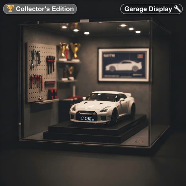 New Cross-Border Hypercar Alarm Clock with Time Display and Motion Sensor Function