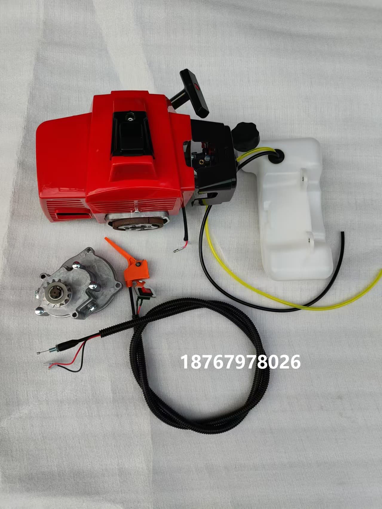 Mini Off-Road Four-Wheel Racing Car Parts Assembly Gasoline Version