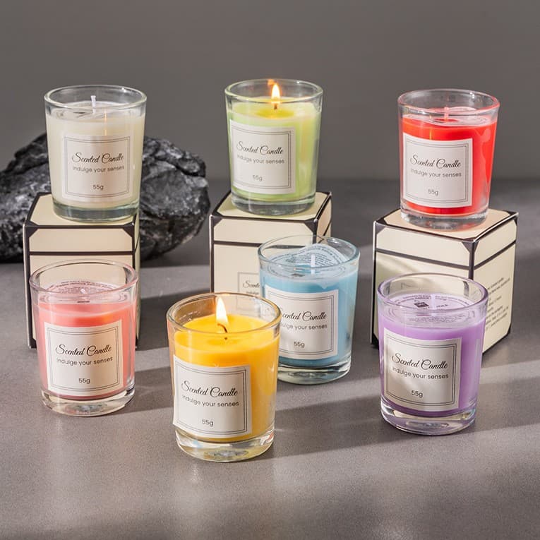 Factory Scented Candle Gift Box Creative Premium Gift Birthday Souvenir Decoration Export Scented Candle Wholesale