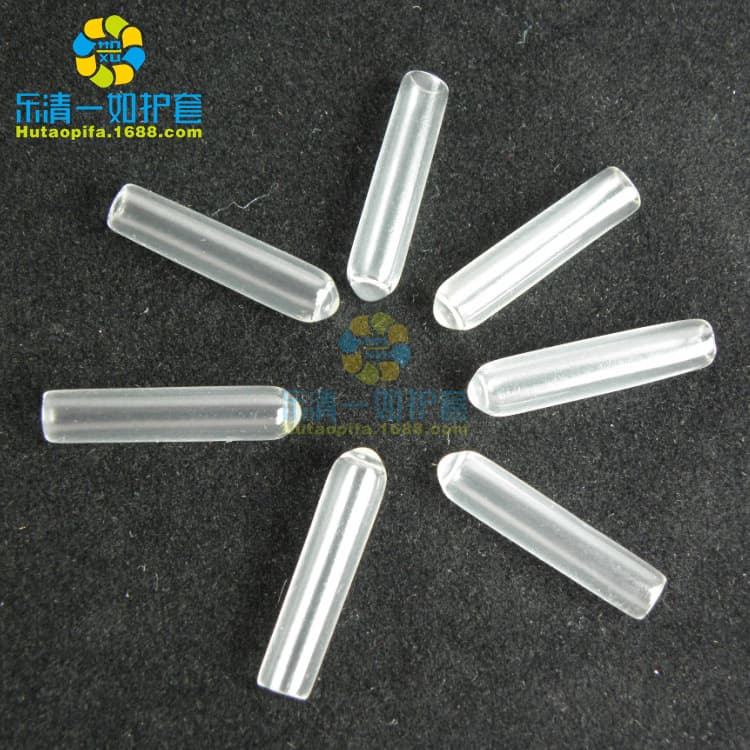Transparent Soft Rubber Tips, Wire Insulation Sleeves, Plastic Tube Caps, Various Non-Standard Iron Wire Covers, Direct from Manufacturer