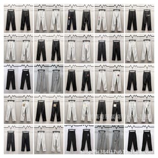 Cross-border trade. New spring/autumn LV, Balenciaga, Dior, Gucci letter print casual pants with drawstring long sweatpants