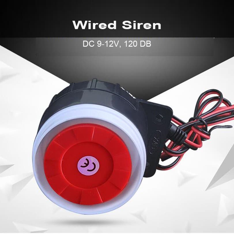 5-12V anti-theft alarm horn and buzzer high alarm anti-theft device horn and buzzer