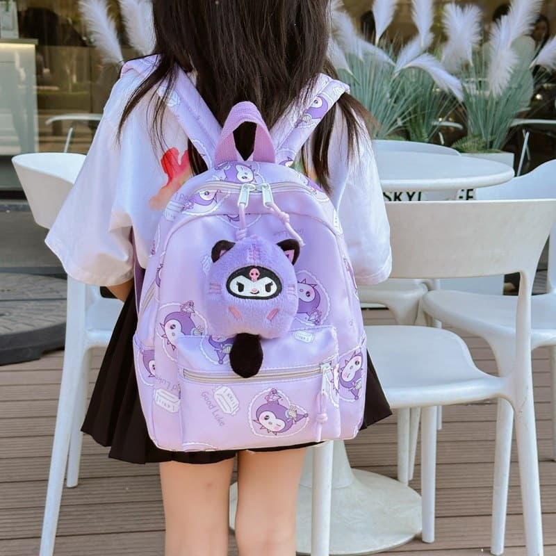 New Korean-style Children's Cartoon Backpack, Ins Cute Anime Backpack for Boys and Girls, Lightweight