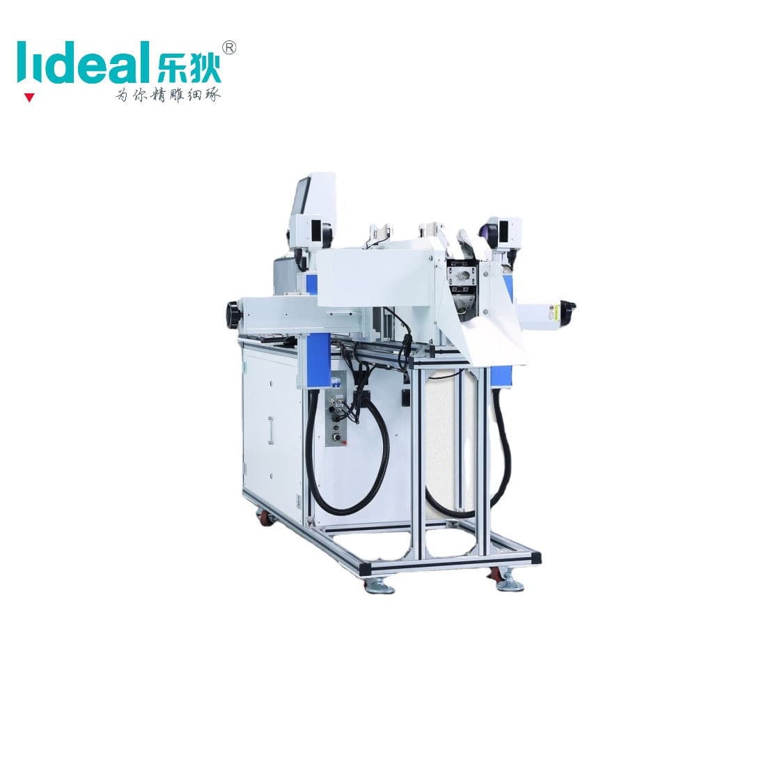 Bulb Automatic Conveyor Marking Machine, Lamp Full-Automatic Scanning Marking Printer, Fiber Laser Marking Machine