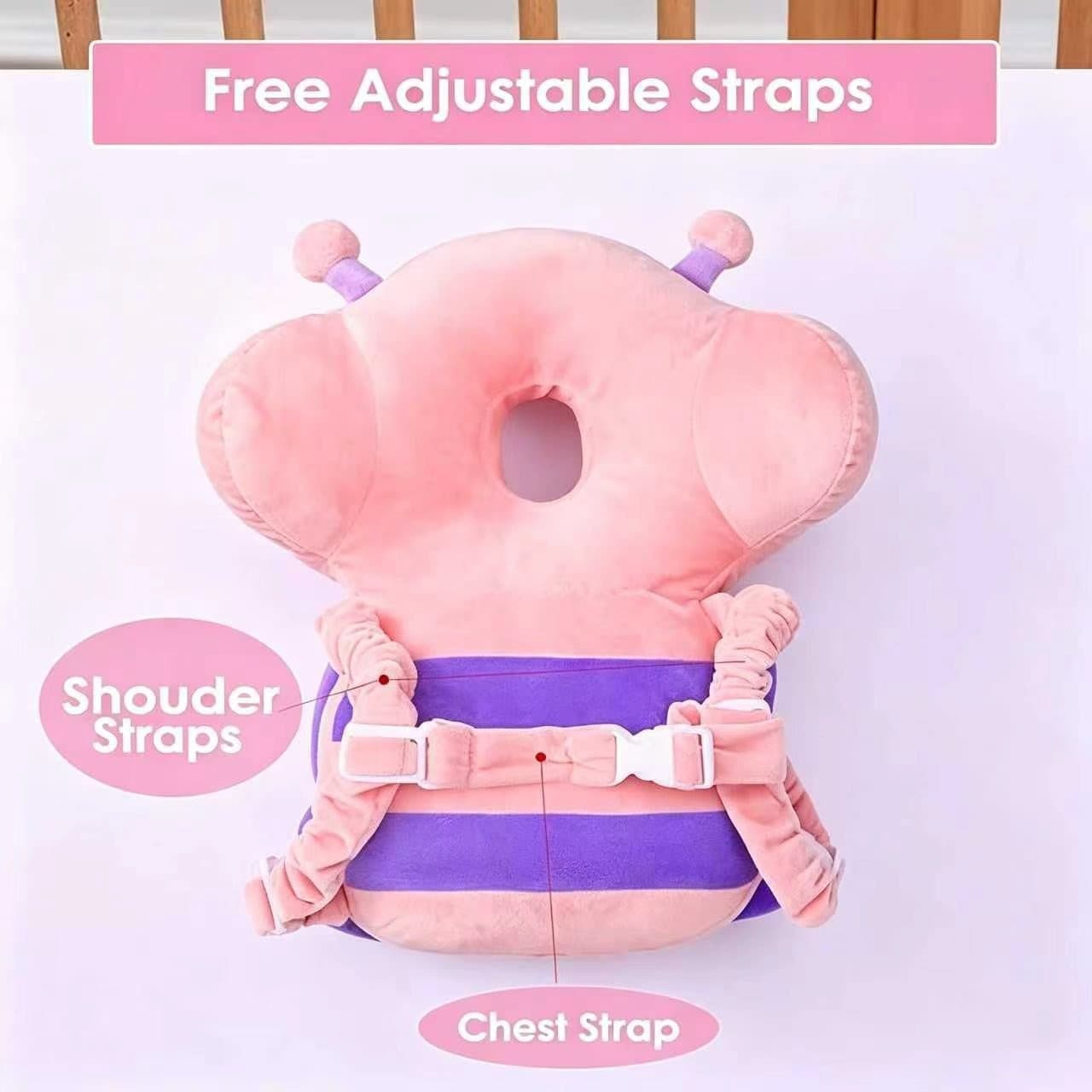 Popular baby toddler anti-collision protective pad, cute cartoon baby pillow, adjustable, learning to walk anti-fall pillow wholesale