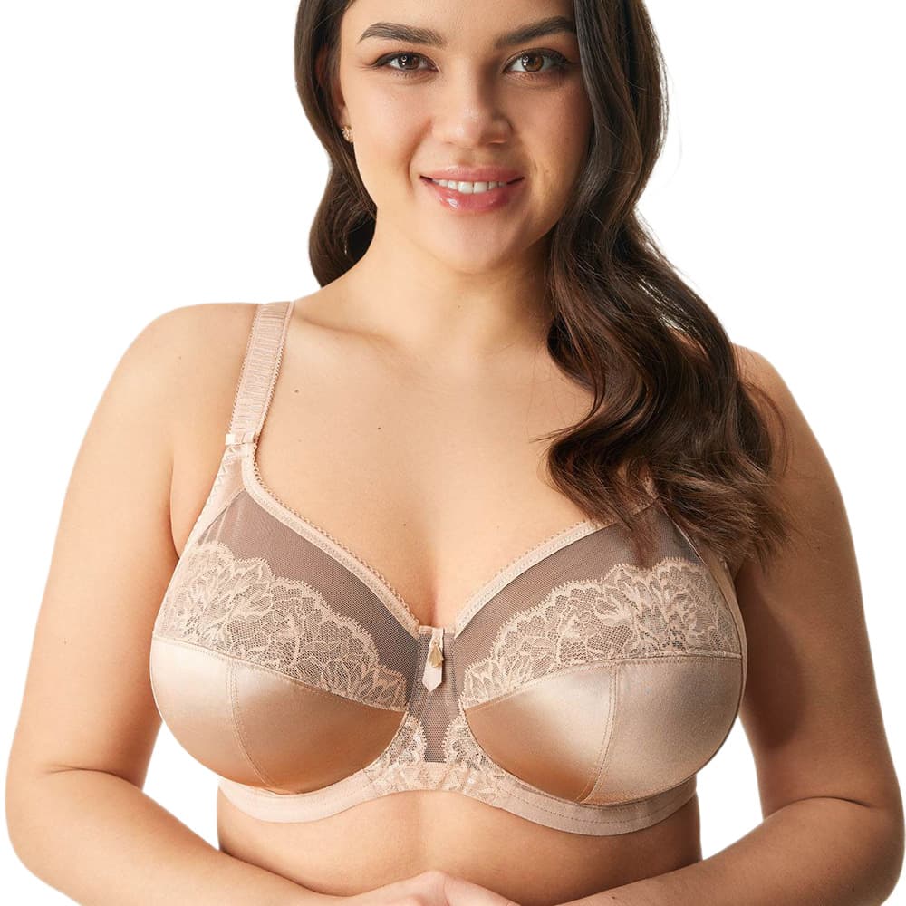Cross-border hot-selling plus-size GH cup seamless lace ultra-thin full-cup wireless bra customization, full-service.