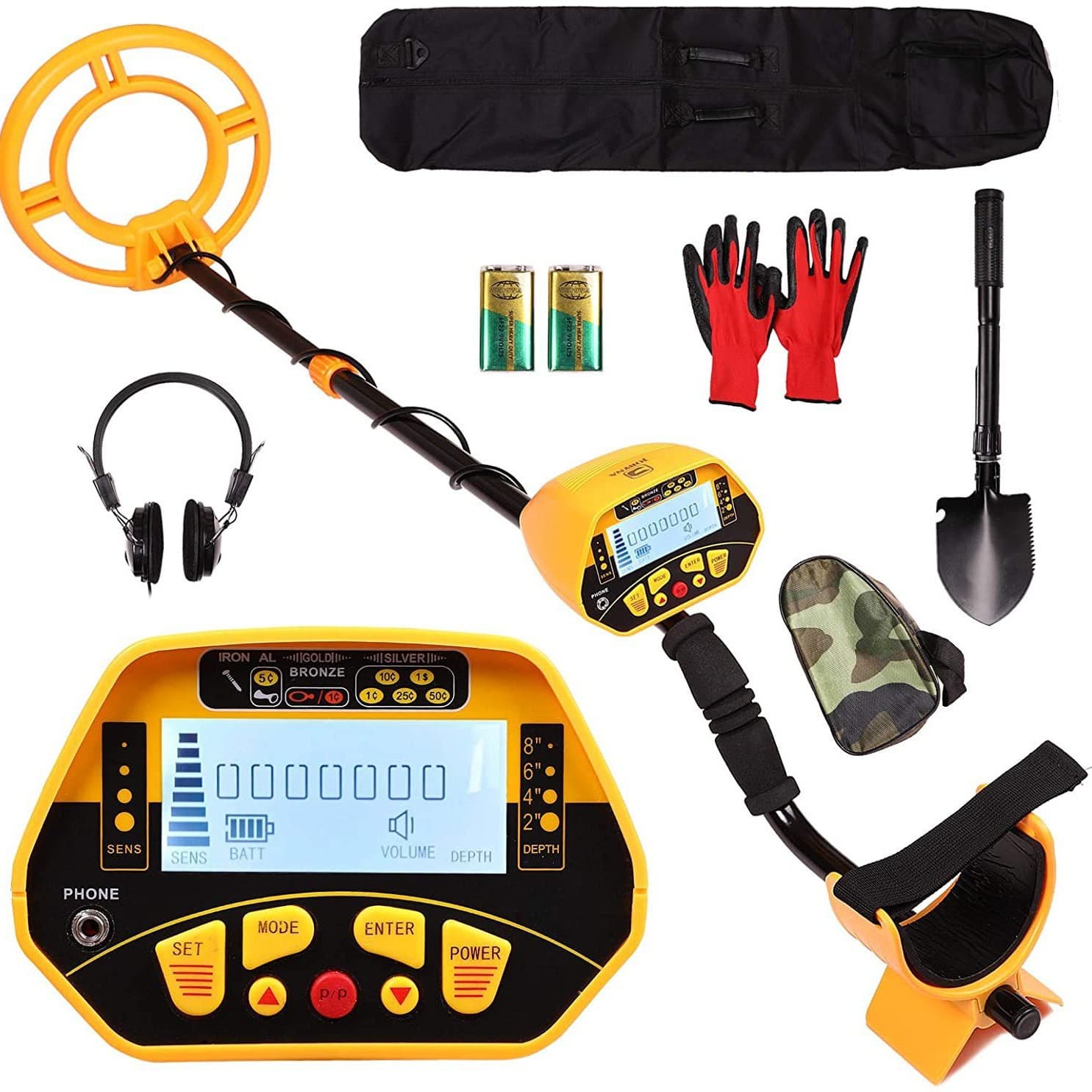 Directly approved by the source manufacturer, metal detector underground gold detector cross-border high sensitivity handheld