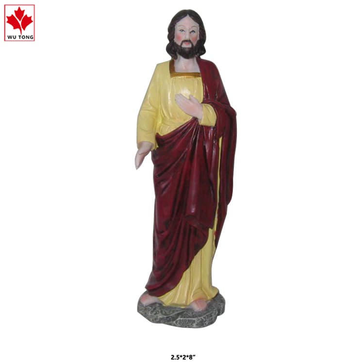 Resin Crafts Creative European Vintage Architectural Figure Statue Ornament Manger Set Desktop Decoration