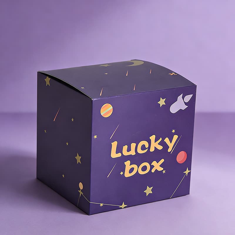 Cross-border wholesale English blind box box customized lucky empty box Christmas box Mystery BOX