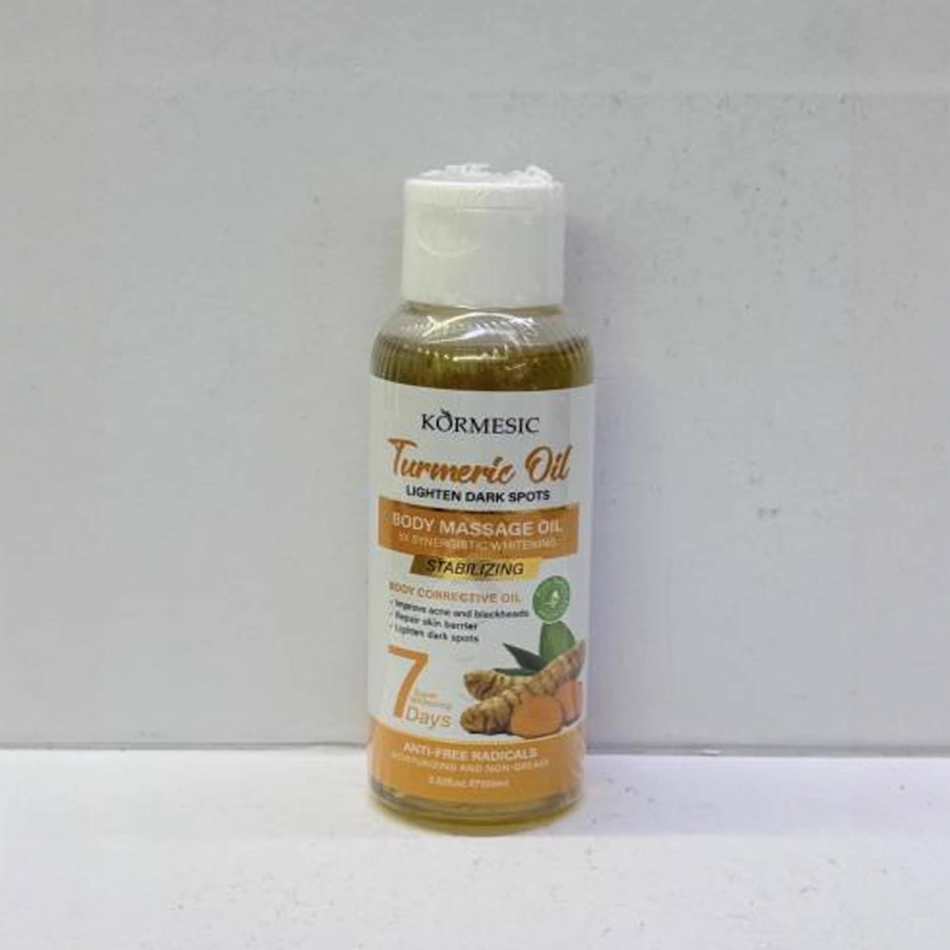 KORMESIC Turmeric Body Massage Oil Body Oil Body Care Moisturizing Cross-border Trade Factory Wholesale