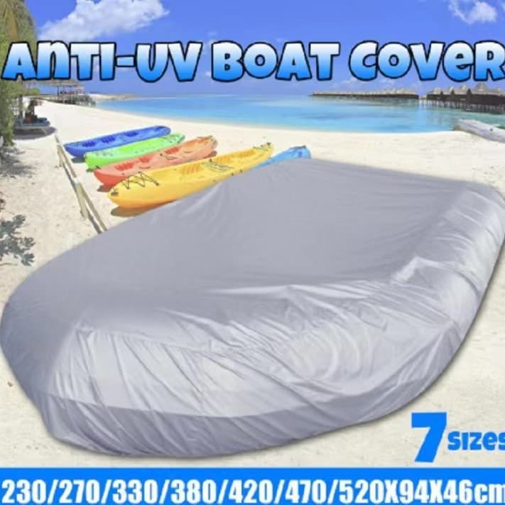 Cross-border rubber boat protective cover dinghy fishing kayak cover waterproof and dustproof sun protection outdoor inflatable boat cover