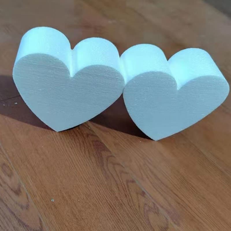 Imitation foam cake base molds, round, heart-shaped, polygonal foam fondant decorating baking practice molds