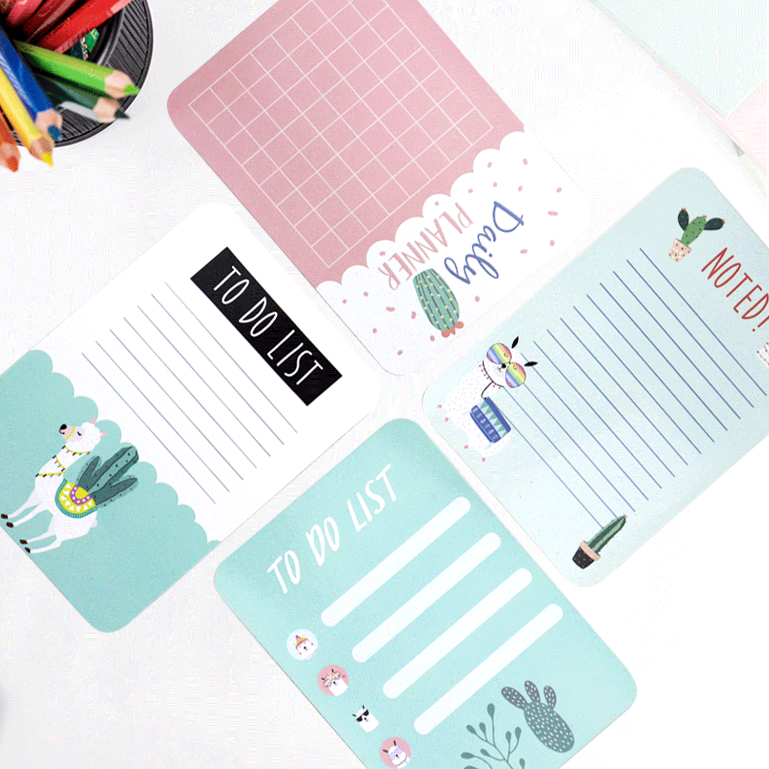 Magnetic refrigerator magnets, message board stickers, soft whiteboard stickers, erasable mini sticky notes, time management calendars, and planners.