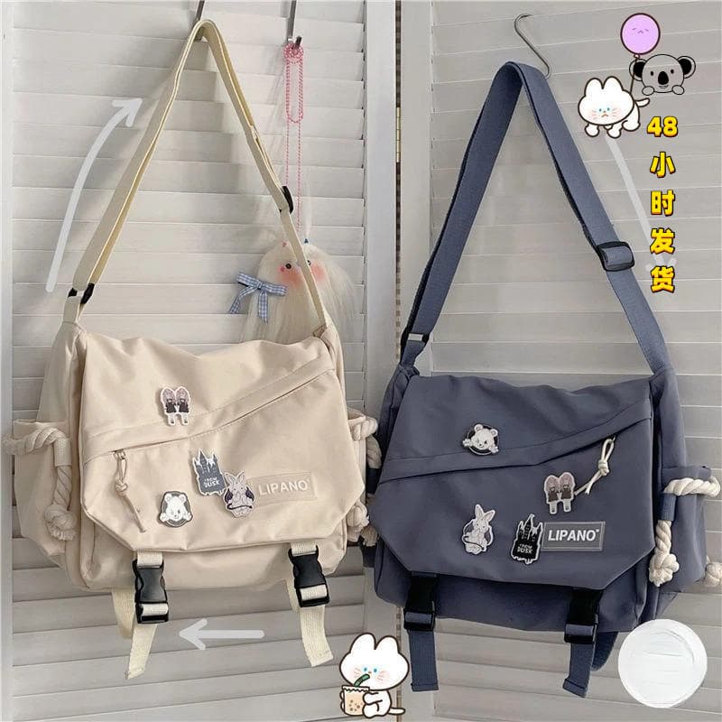 X 44046 Ins Style Crossbody Bag Vintage Messenger Bag