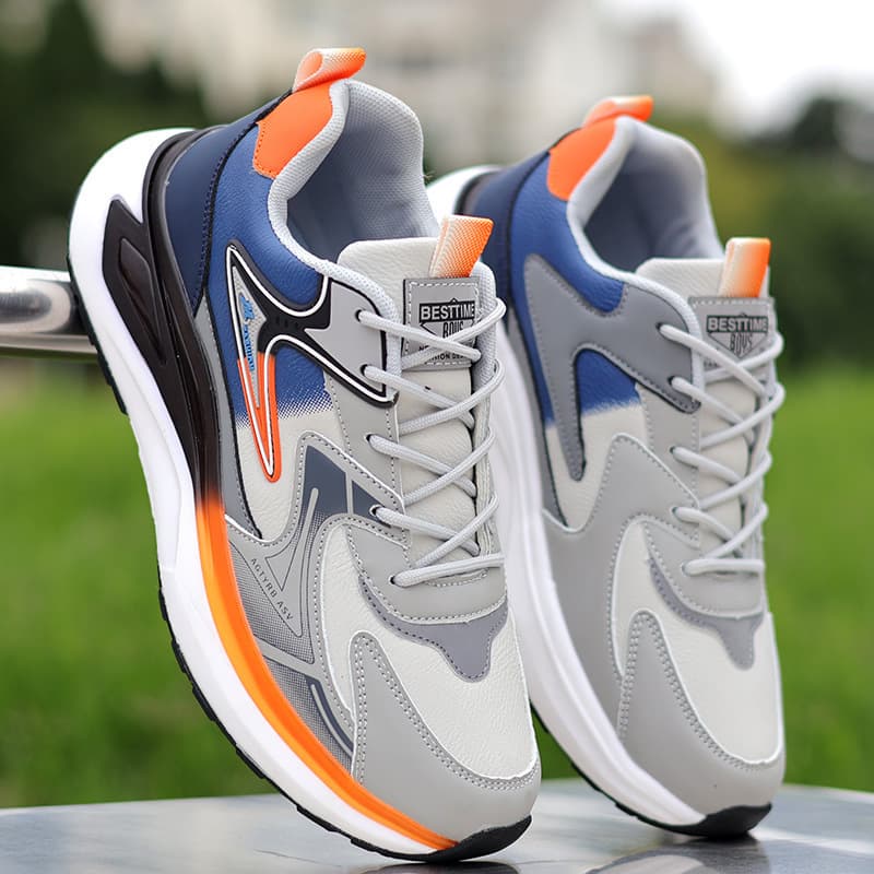 Autumn/Winter Men's New Soft Sole Sports Shoes Non-slip Running Shoes Waterproof Casual Shoes Dad Shoes Drop Shipping