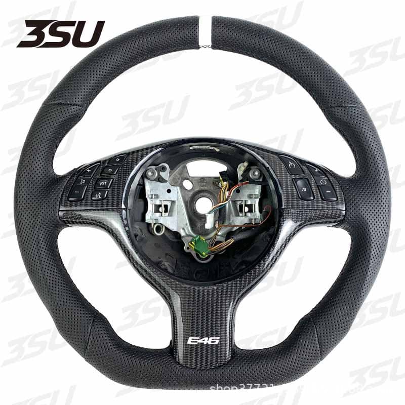 Carbon Fiber Steering Wheel for BMW E46 E36 M3 E53 330CI 325I Sport Auto Parts