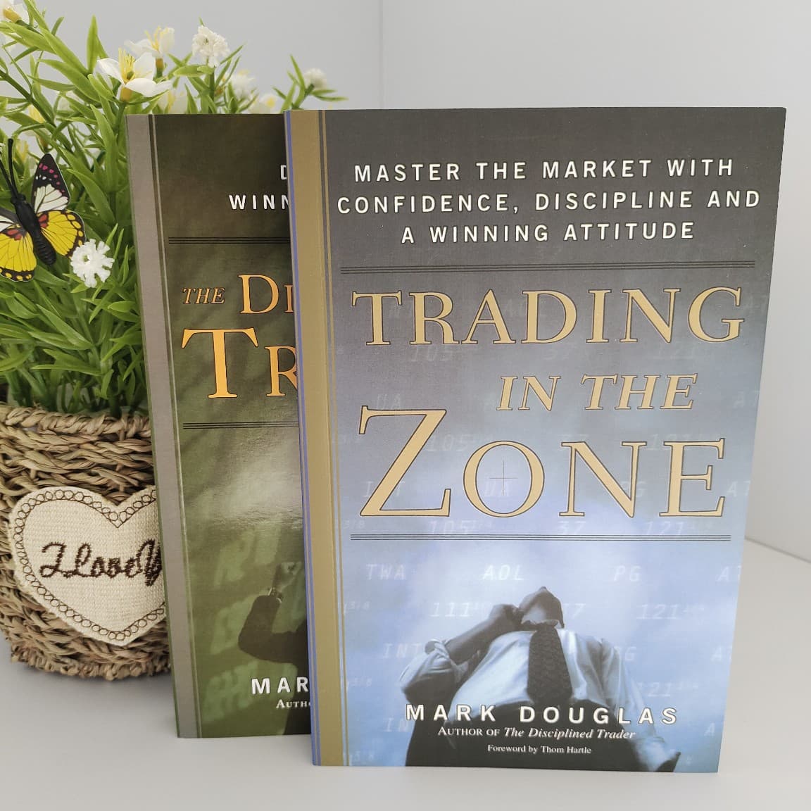 Trading in the Zone (2 books): Trading within a Zone + Disciplined Trader - Developing a Winning Attitude