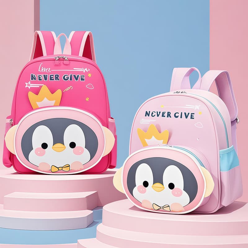 2025 New Kindergarten School Bag for Girls 3-5-6 Years Old Baby Large and Middle Class Preschool Kidsren Baby Backpack