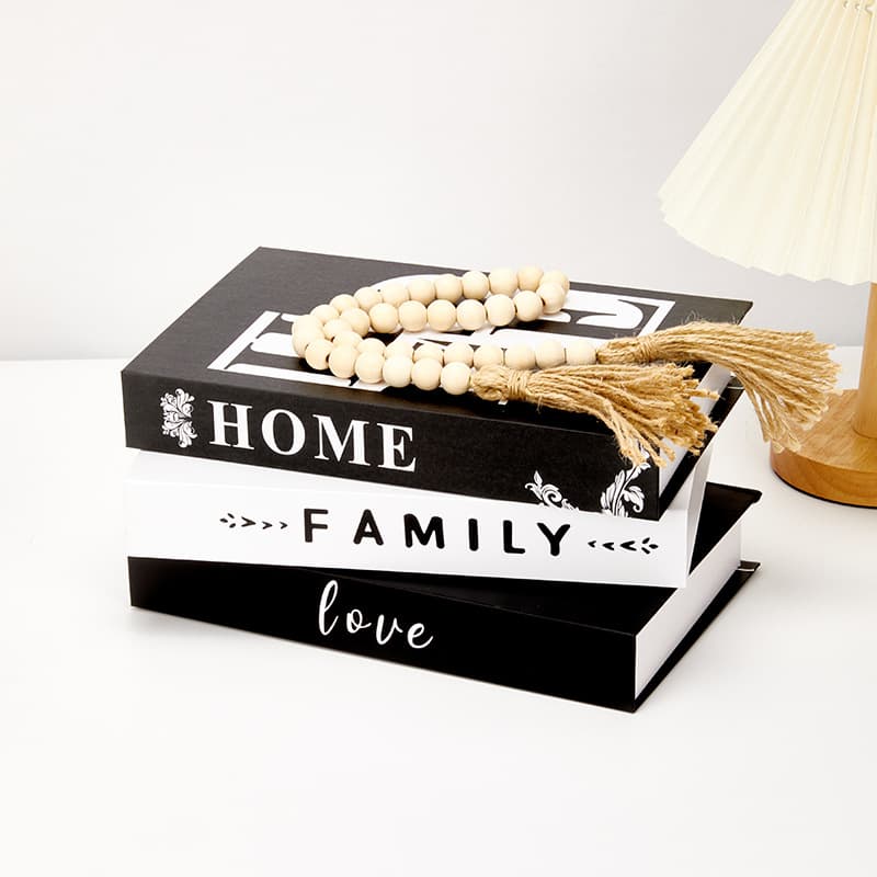 Sample Room Simulation Book Ornament, Modern Light Luxury Display, English Prop Model Books