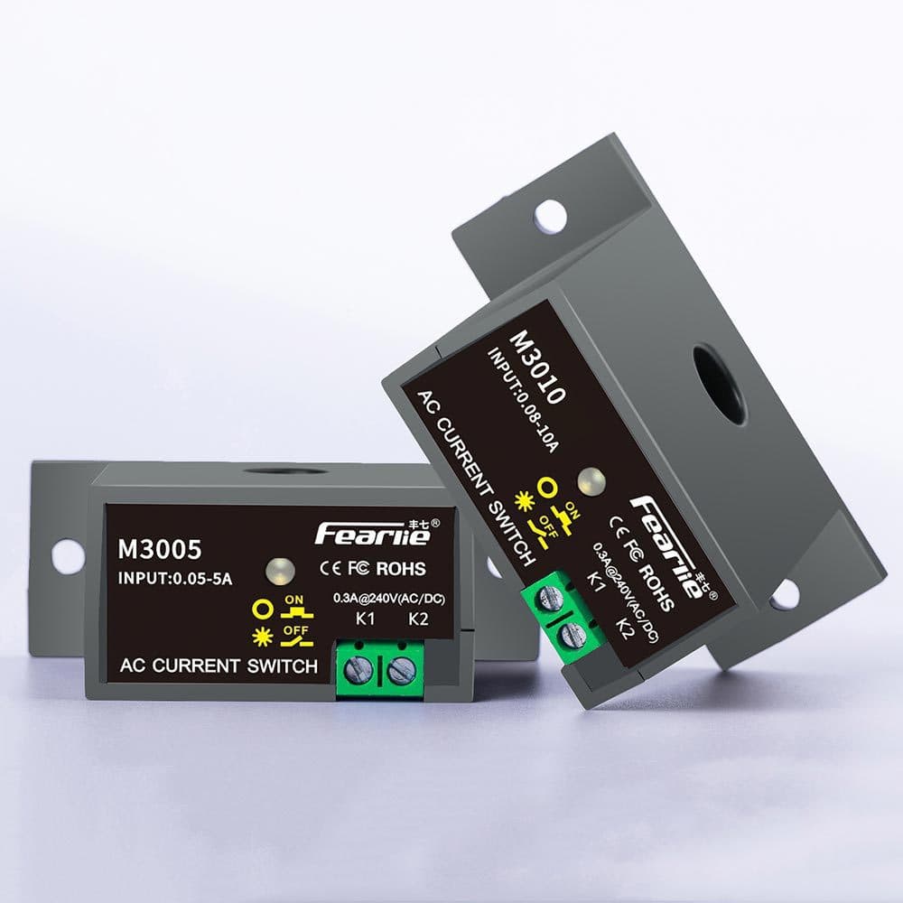 Single-Phase AC Detection Alarm Small Current Induction Switch Automatic Controller Linkage Relay Current Transformer PLC