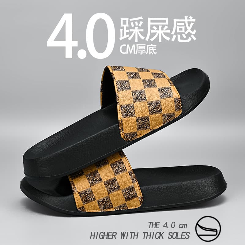 Men's Slippers Summer 2025 Outdoor Sports Casual Trendy Indoor Home Anti-Slip Wear-Resistant Large Size Sandals Cross-Border