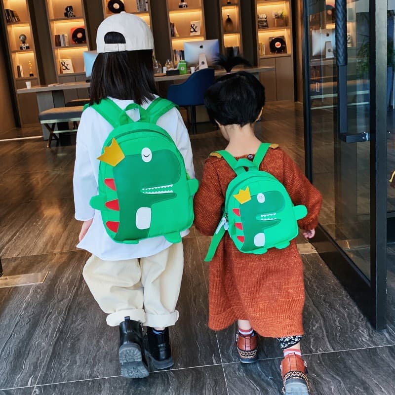 Children's Cartoon Dinosaur Backpack, Cute and Adorable, Kindergarten Toddler Bag