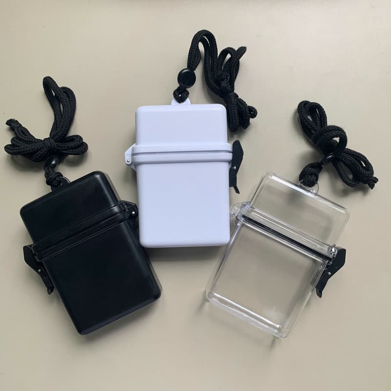 Plastic Ps Beach Can Waterproof Box Swimming Sealed Box Floating First Aid For Surfing Swimming Activities
