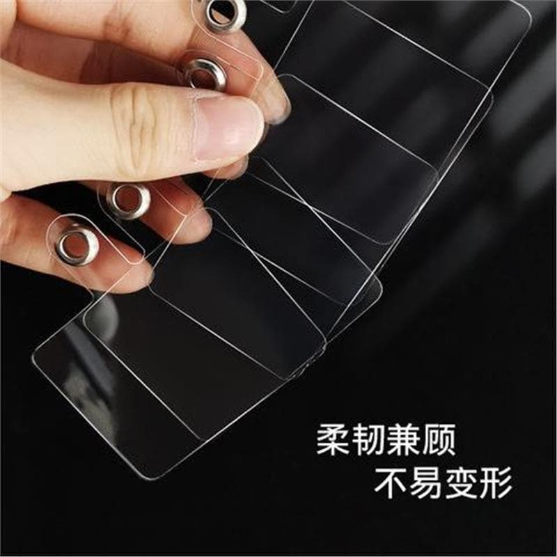 Universal phone spacer fixing card transparent sturdy universal back sticker charging port clip removable patch anti-loss