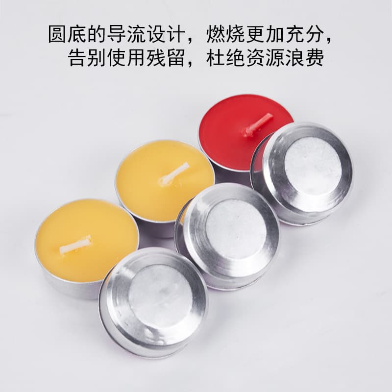 Butter Lamp 4-Hour 100-Piece Candle Lamp for Buddha, Long-Burning Lamp, Butter Offering Lamp, Plum Blossom Piece Buddhist Supplies Customization