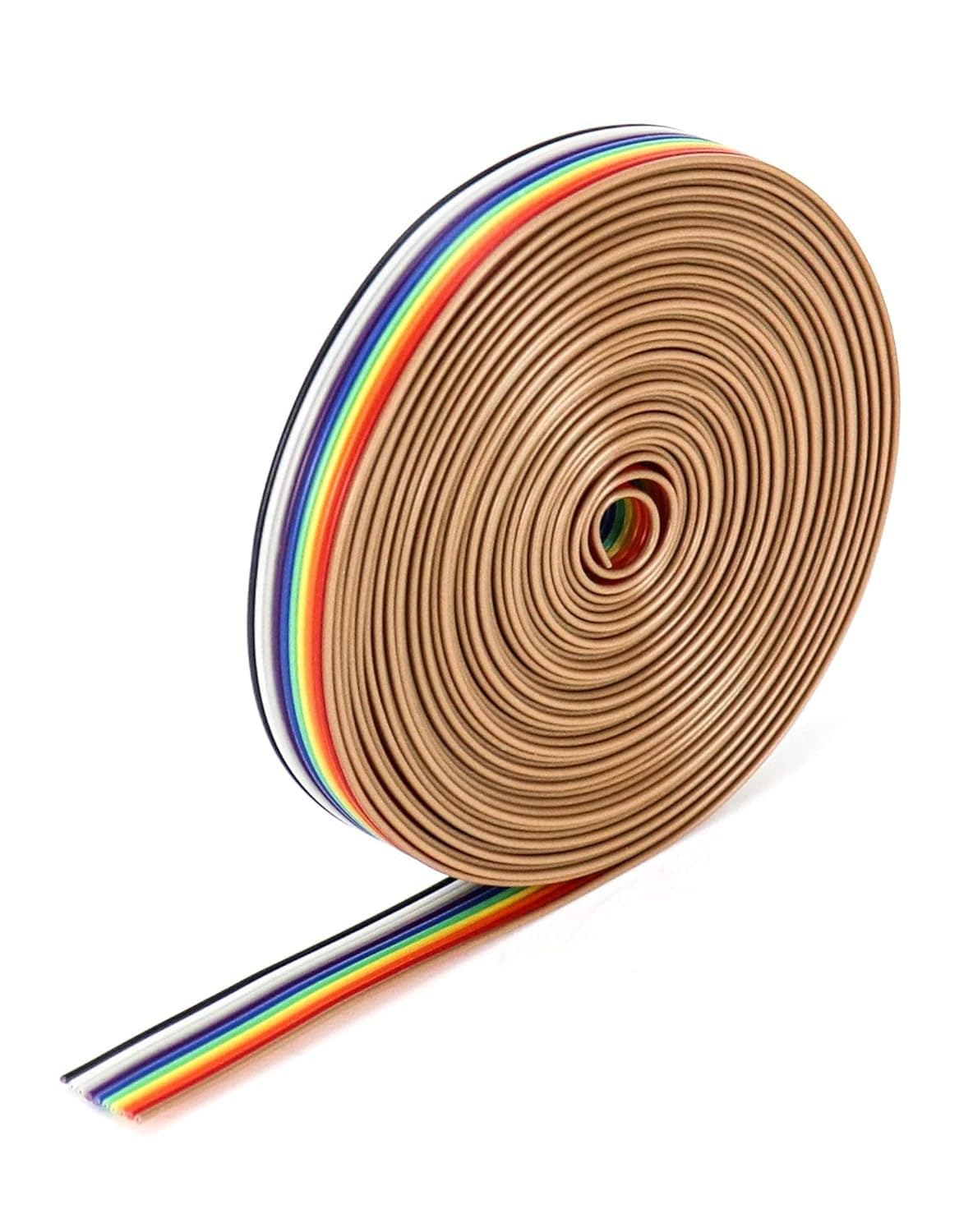 QWORK® Ribbon cable, jumper cable breadboard cable 10-pin