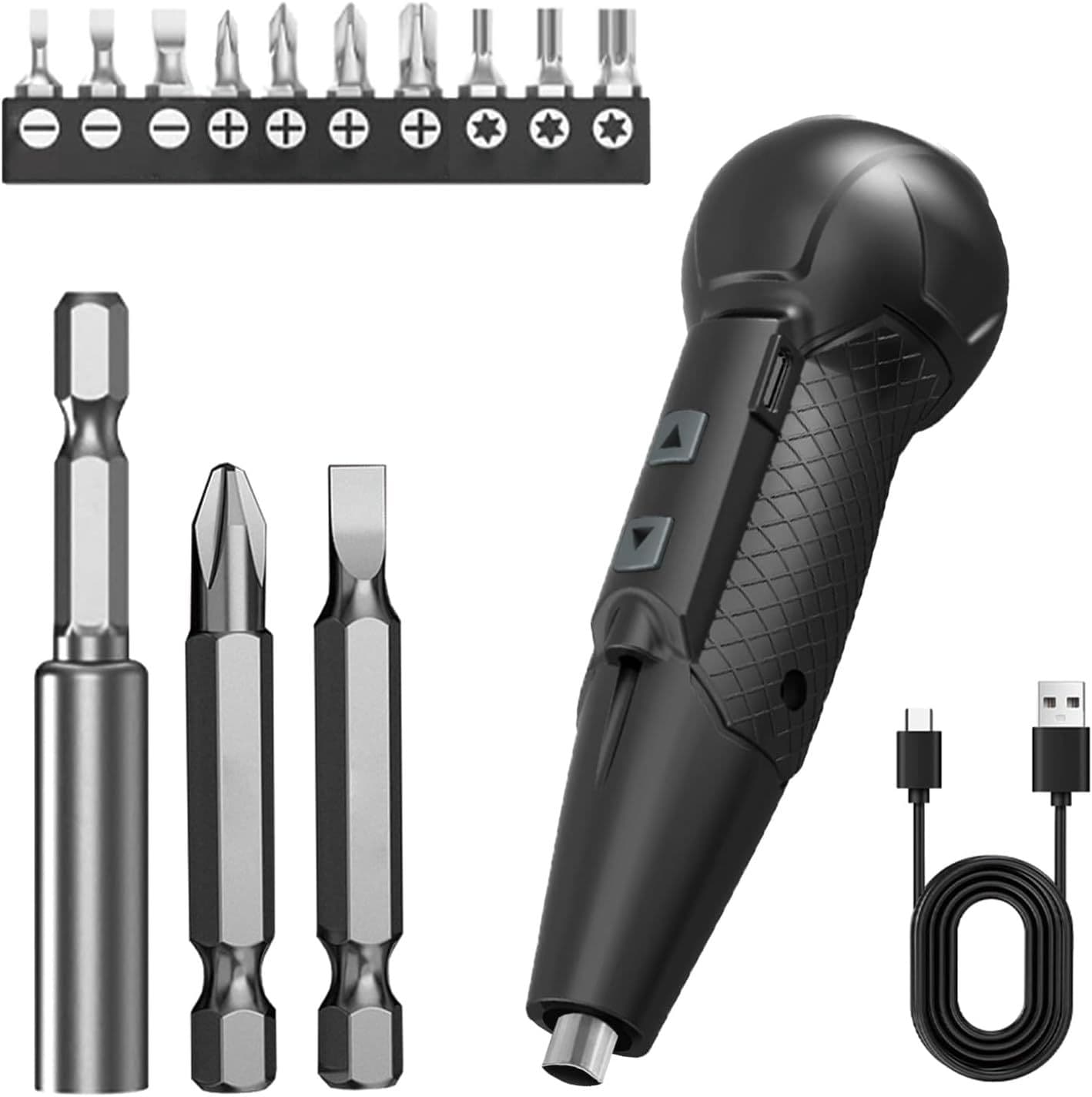Torque Adjustable Straight Handle 3.6V Electric Screwdriver Mini Multi-function Screwdriver Lithium Screwdriver