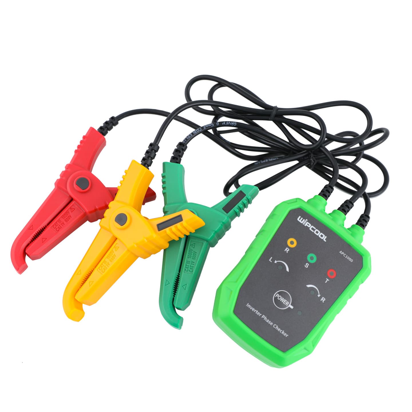 Weipeng Non-Contact Phase Sequence Tester Power Detection Three-Phase AC Phase Detector Phase Sequence Meter Breakpoint Line