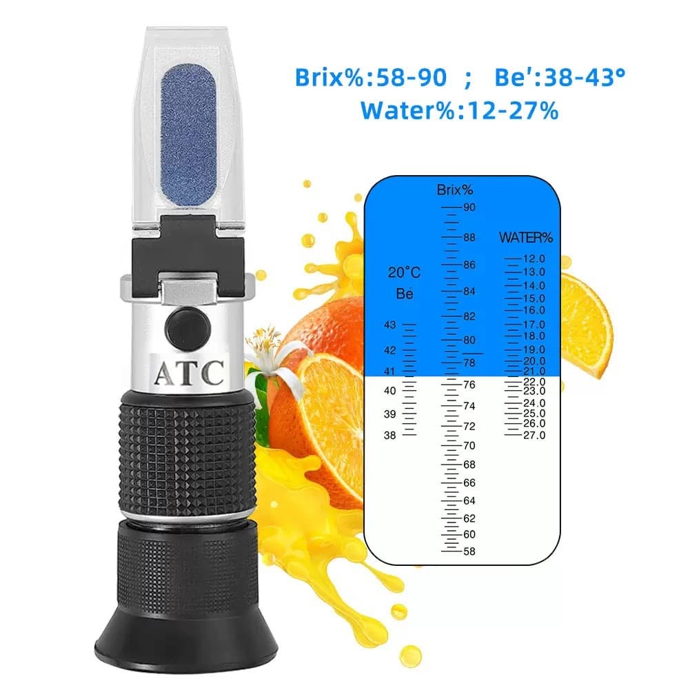Handheld Salinity Refractometer for Seawater, Optical Salinity Meter for Aquarium, Marine Aquarium Salinity Refractometer