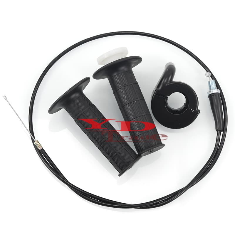 Off-road Motorcycle Parts ATV Sand Bike 50-250CC Throttle Grip Assembly Straight Throttle Cable