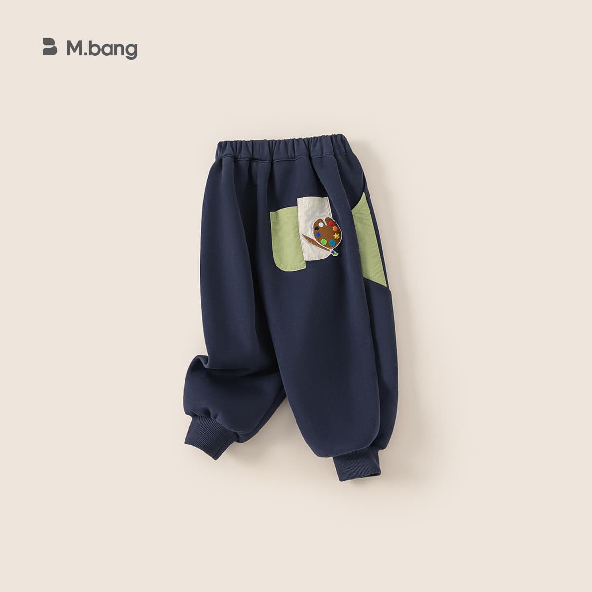 Youbao children's clothing boys' sweatpants, new autumn and winter style, thickened baby pants, children's sports pants, fleece-lined toddler long pants