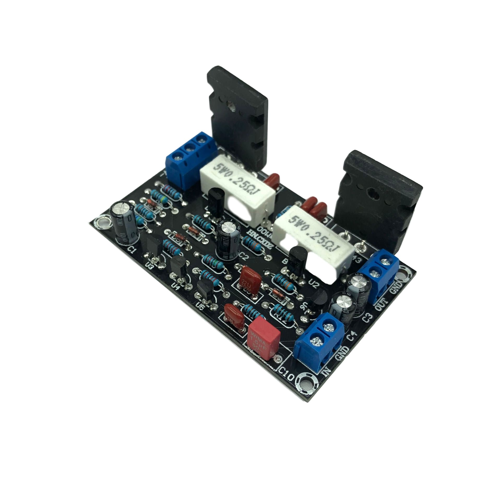 Toshiba 2SC5200+2SA1943 100W Mono Power Amplifier Board - High-Power Mono