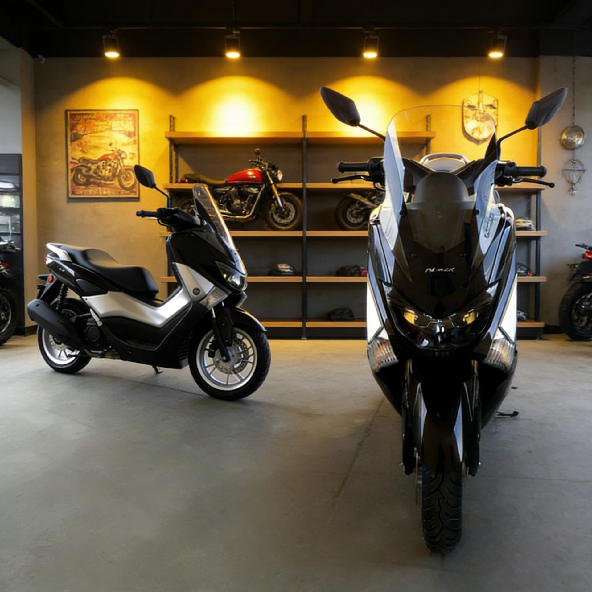 Compatible with Yamaha NMAX155 NMAX L125 16-18 Front Windshield Motorcycle Heightened Deflector